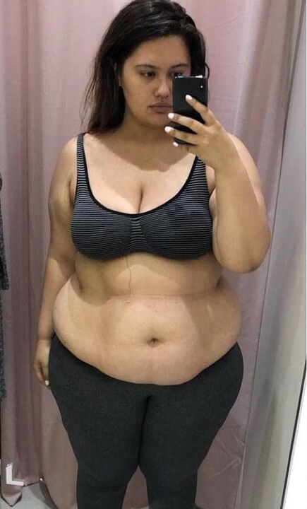 Əlavə funt olduğuna görə bədənimə nifrət etdim.